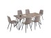 ΣΕΤ ΤΡΑΠΕΖΑΡΙΑΣ 7ΤΜΧ VIGOR HM21355 ΤΡΑΠΕΖΙ 180x90εκ ΜΕ 6 ΚΑΡΕΚΛΕΣ ΣΕΤ ΤΡΑΠΕΖΑΡΙΑΣ 7ΤΜΧ VIGOR HM21355 ΤΡΑΠΕΖΙ 180x90εκ ΜΕ 6 ΚΑΡΕΚΛΕΣ