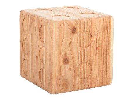 ΣΚΑΜΠΟ ΖΑΡΙ HM7898.02 ΞΥΛΟ ΤΕΑΚ ΣΕ ΦΥΣΙΚΟ ΧΡΩΜΑ 40x40x40 εκ.