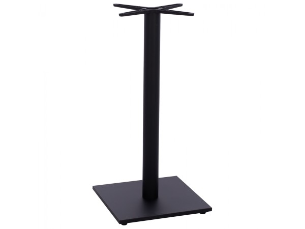 ΒΑΣΗ ΜΕΤΑΛΛΙΚΗ ΜΠΑΡ ΜΕΣΣΑΙΟΥ ΥΨΟΥΣ ΜΑΥΡΗ ΜΑΤ HM474 ΣΤΑΥΡΟΣ 46Χ46εκ 45Χ45Χ94Υεκ.