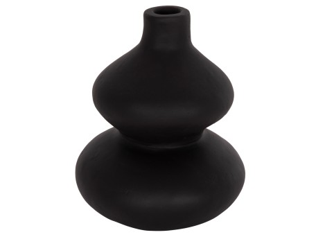 ΕΠΙΤΡΑΠΕΖΙΟ ΔΙΑΚΟΣΜΗΤΙΚΟ ΒΑΖΟ CHELIN HM4670S ΤΕΡΑΚΟΤΑ ΣΕ ΜΑΥΡΟ--Φ20x25Υεκ.