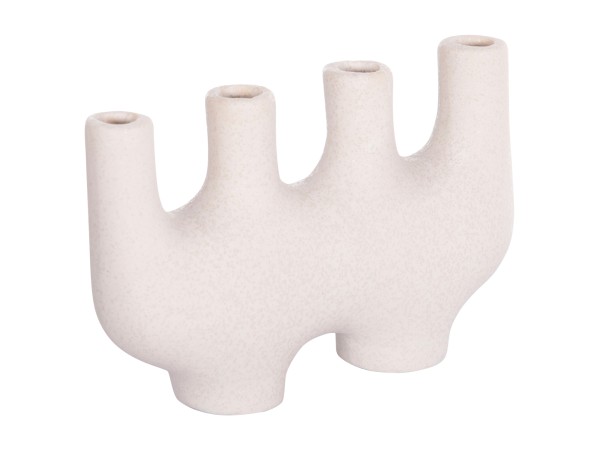 ΕΠΙΤΡΑΠΕΖΙΟ ΚΕΡΑΜΙΚΟ ΔΙΑΚΟΣΜΗΤΙΚΟ MANI HM4641.01 ΥΠΟΛΕΥΚΟ ΚΡΥΣΤΑΛΛΙΚΟ 21x6x13Υεκ