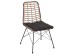 ΚΑΡΕΚΛΑ ΜΕΤΑΛΛΙΚΗ ALLEGRA HM5691.11 WICKER ΜΠΕΖ-ΜΑΥΡΟ 51x54x84Υεκ. ΚΑΡΕΚΛΑ ΜΕΤΑΛΛΙΚΗ ALLEGRA HM5691.11 WICKER ΜΠΕΖ-ΜΑΥΡΟ 51x54x84Υεκ.