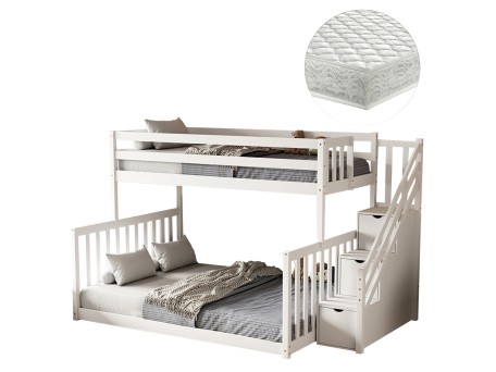 ΚΟΥΚΕΤΑ ΠΑΙΔΙΚΗ BEAMER HM21320 ΞΥΛΟ ΠΕΥΚΟΥ ΛΕΥΚΟ--ΓΙΑ ΣΤΡΩΜΑΤΑ 90 & 140x190εκ