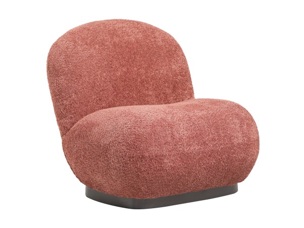 ΠΟΛΥΘΡΟΝΑ BEANY HM9591.02 ΡΟΖ ΜΠΟΥΚΛΕ ΥΦΑΣΜΑ 85x82x77Υ εκ.