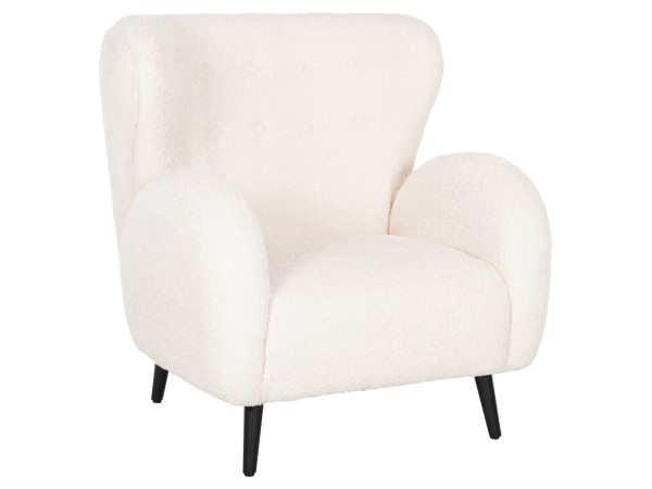 ΠΟΛΥΘΡΟΝΑ ΜΠΕΡΖΕΡΑ KRYLY HM9593.06 ΕΚΡΟΥ ΜΠΟΥΚΛΕ-ΜΑΥΡΑ ΞΥΛΙΝΑ ΠΟΔΙΑ 83x87x89Υεκ