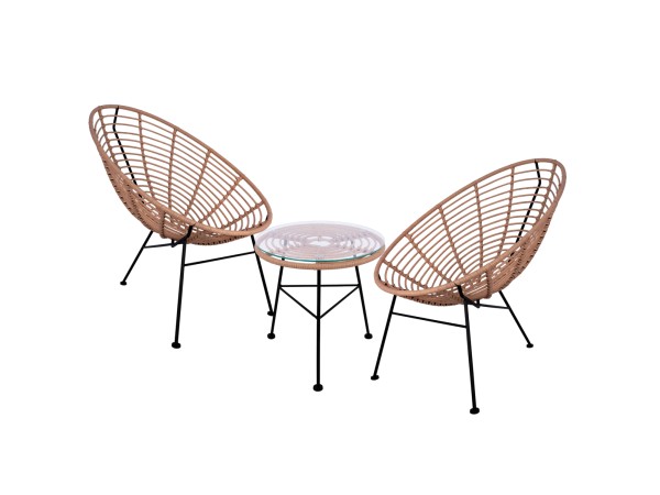 ΣΕΤ ΕΞΩΤΕΡΙΚΟΥ ΧΩΡΟΥ 3ΤΜΧ ALLEGRA HM10335 ΜΠΕΖ WICKER-ΜΕΤΑΛΛΟ ΣΕΤ ΕΞΩΤΕΡΙΚΟΥ ΧΩΡΟΥ 3ΤΜΧ ALLEGRA HM10335 ΜΠΕΖ WICKER-ΜΕΤΑΛΛΟ