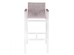 ΣΚΑΜΠΟ ΜΠΑΡ ΑΛΟΥΜΙΝΙΟΥ ΛΕΥΚΟ ΜΕ POLYWOOD 52 x 58 x 108 εκ. HM5790.01