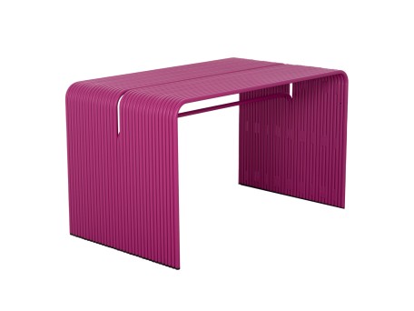 ΤΡΑΠΕΖΙ ΤΡΑΠΕΖΑΡΙΑΣ ΣΕΙΡΑ INTREPID HM6330.05 ΑΛΟΥΜΙΝΙΟ ΜΩΒ 120x70x70.5Υεκ.