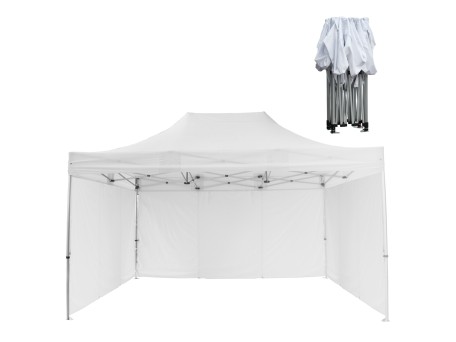 GAZEBO ΕΠΑΓΓΕΛΜΑΤΙΚΟ ΒΑΡΕΩΣ ΤΥΠΟΥ CRESSEN HM21098.01 ΠΤΥΣΣΟΜΕΝΟ ΑΛΟΥΜΙΝΙΟΥ 3x4,5x3,4Yμ