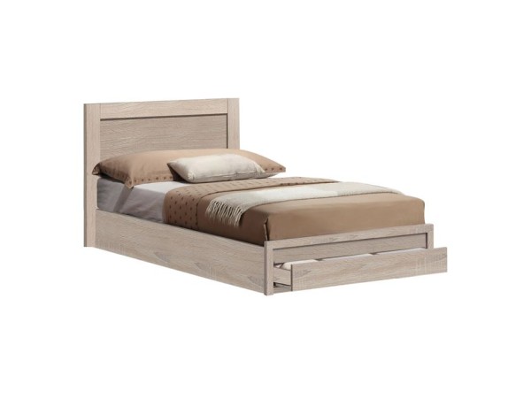 ΚΡΕΒΑΤΙ MELANY HM346.02 ΜΕ 1 ΣΥΡΤΑΡΙ SONOMA 90Χ190 εκ.
