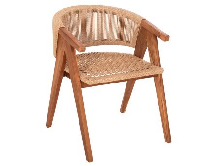 ΠΟΛΥΘΡΟΝΑ ΤΡΑΠΕΖΑΡΙΑΣ BRANN HM18238 ΞΥΛΟ ΤΕΑΚ ΦΥΣΙΚΟ-ΣΧΟΙΝI 62x58x77Υεκ.