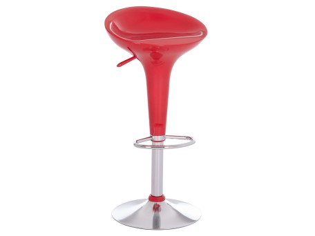 ΣΚΑΜΠΟ ΜΠΑΡ ΠΕΡΙΣΤΡΕΦΟΜΕΝΟ DAISY HM200.24 ABS ΣΕ ΚΟΚΚΙΝΟ--ΑΝΑΡΤΗΣΗ 44x38x85Υεκ.