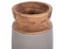 ΔΙΑΚΟΣΜΗΤΙΚΟ ΒΑΖΟ ΔΑΠΕΔΟΥ LINTER HM4662.03S FIBER CEMENT ΓΚΡΙ--ΞΥΛΟ ΤΕΑΚ Φ34x60Υεκ.