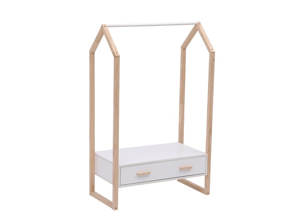 ΚΡΕΜΑΣΤΡΑ ΜΕ ΣΥΡΤΑΡΙ ΠΑΙΔΙΚH PEPE HM2492.03 ΜΕΛΑΜΙΝΗ-ΞΥΛΟ ΠΕΥΚΟΥ 80x40x125Υεκ