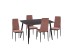 ΣΕΤ ΤΡΑΠΕΖΑΡΙΑΣ 5ΤΜΧ RAVEN HM21264.02 ΚΕΡΑΜΙΚΟ TOP ΜΑΥΡΟ ΜΑΡΜΑΡΟ--ΒΕΛΟΥΔΟ ΣΑΠΙΟ ΜΗΛΟ