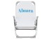 ΚΑΡΕΚΛΑΚΙ ΠΑΡΑΛΙΑΣ ΨΗΛΗ ΠΛΑΤΗ ALMIRA HM5053.03 ΒΑΡΕΩΣ ΤΥΠΟΥ ΛΕΥΚΟ ΑΛΟΥΜΙΝΙΟΥ 56x70x66 εκ.