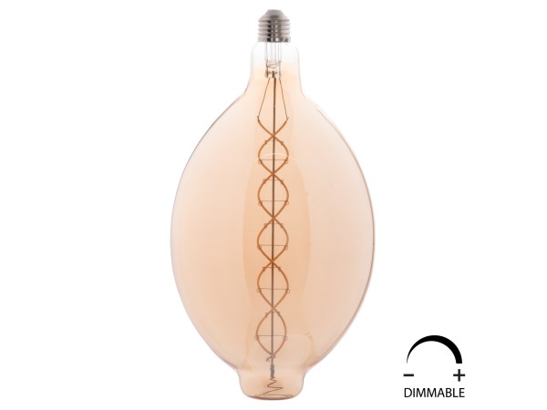 ΛΑΜΠΤΗΡΑΣ LED FILAMENT 8W E27 3000K TEA COLOR DIMMABLE HM4051.02