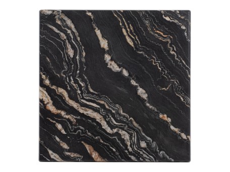 ΕΠΙΦΑΝΕΙΑ ΤΡΑΠΕΖΙΟΥ WERZALIT 80Χ80Χ3.5εκ. BLACK GOLD MARBLE HM5231.15
