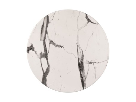 ΕΠΙΦΑΝΕΙΑ ΤΡΑΠΕΖΙΟΥ Φ70Χ2.5εκ. WERZALIT MARBLE WHITE-GREY 5657 HM5228.11