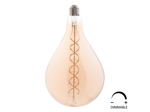 ΛΑΜΠΤΗΡΑΣ LED FILAMENT 8W E27 3000K TEA COLOR DIMMABLE HM4052.02