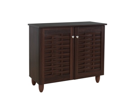 ΠΑΠΟΥΤΣΟΘΗΚΗ-ΝΤΟΥΛΑΠΙ ΞΥΛΙΝΗ CASSIOPE HM2208.01 WENGE 77Χ34Χ67.5Υεκ.