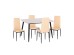 ΣΕΤ ΤΡΑΠΕΖΑΡΙΑΣ 5ΤΜΧ RAVEN HM21266.01 ΚΕΡΑΜΙΚΟ TOP ΛΕΥΚΟ ΜΑΡΜΑΡΟ--ΚΡΕΜ PU