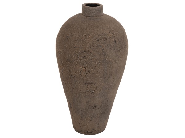 ΔΙΑΚΟΣΜΗΤΙΚΟ ΒΑΖΟ ΔΑΠΕΔΟΥ ZATI HM7930 ΤΕΡΑΚΟΤΑ ΣΕ ΓΚΡΙ ΑΠΟΧΡΩΣΗ Φ40x80Υ εκ.