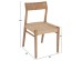 ΚΑΡΕΚΛΑ PONTUS HM9322.11 RUBBERWOOD ΜΕ ΚΑΘΙΣΜΑ ΣΧΟΙΝΙ- ΦΥΣΙΚΟ 47X52X80Υεκ.