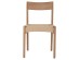 ΚΑΡΕΚΛΑ PONTUS HM9322.11 RUBBERWOOD ΜΕ ΚΑΘΙΣΜΑ ΣΧΟΙΝΙ- ΦΥΣΙΚΟ 47X52X80Υεκ.