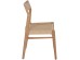 ΚΑΡΕΚΛΑ PONTUS HM9322.11 RUBBERWOOD ΜΕ ΚΑΘΙΣΜΑ ΣΧΟΙΝΙ- ΦΥΣΙΚΟ 47X52X80Υεκ.