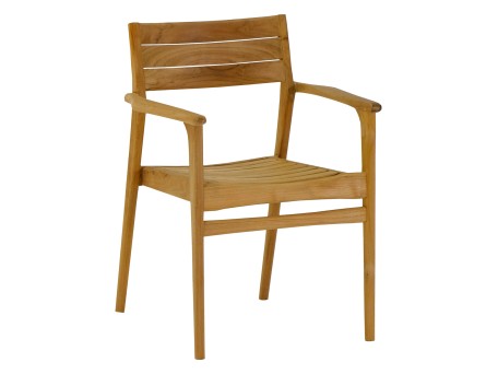 ΠΟΛΥΘΡΟΝΑ BOZZY HM9935 ΜΑΣΙΦ ΞΥΛΟ TEAK ΣΕ ΦΥΣΙΚΟ 58x61x80,5Υ