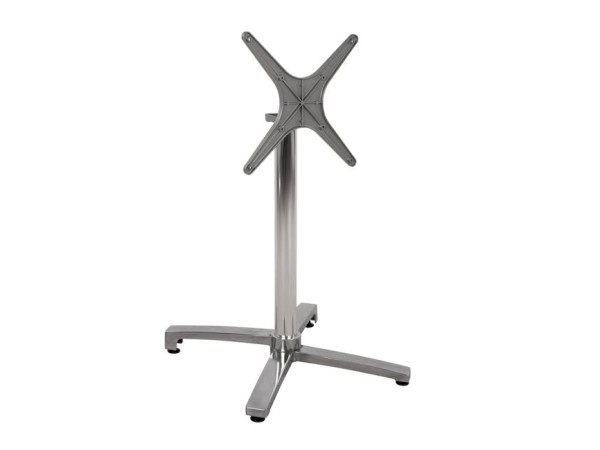 ΒΑΣΗ ΑΛΟΥΜΙΝΙΟΥ ΠΤΥΣΣΟΜΕΝΗ ΧΡΩΜΙΟΥ 69Χ69Χ73Υεκ. ΜΕ ΣΤΑΥΡΟ 48Χ48εκ.HM459.03