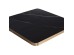 ΕΠΙΦΑΝΕΙΑ ΤΡΑΠΕΖΙΟΥ SINTERED STONE ΤΕΤΡΑΓΩΝΗ HM6654.13 ΠΛΑΙΣΙΟ ALU ΧΡΥΣΟ 70x70εκ.