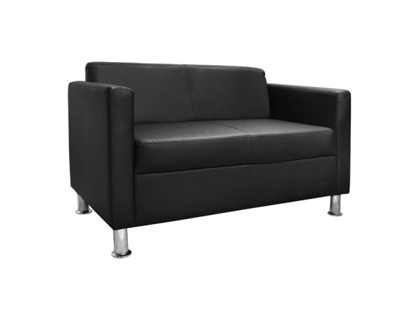 ΚΑΝΑΠΕΣ 2 ΘΕΣΙΟΣ CUBO PU ΜΑΥΡΟ HM3033.02 120χ71χ73Υεκ. ΚΑΝΑΠΕΣ 2 ΘΕΣΙΟΣ CUBO PU ΜΑΥΡΟ HM3033.02 120χ71χ73Υεκ.