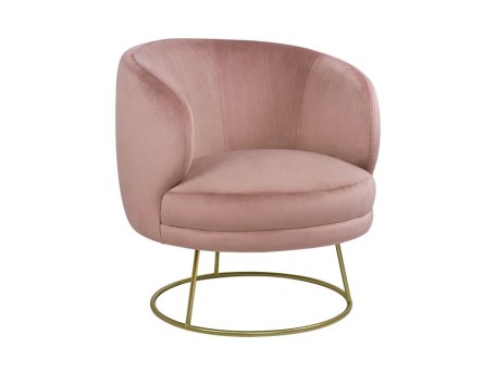 ΠΟΛΥΘΡΟΝΑ ΑΠΟ ΒΕΛΟΥΔΟ ΣΑΠΙΟ ΜΗΛΟ ΜΕ ΧΡΥΣΗ ΒΑΣΗ ARIEN HM8403.02 80x75x82Υ εκ.