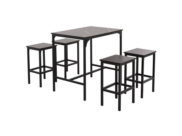 ΣΕΤ ΤΡΑΠΕΖΑΡΙΑ ΜΠΑΡ 5ΤΜΧ BOXY HM9882.13 ΜΑΥΡΟ ΜΕΤΑΛΛΟ-ΜΕΛΑΜΙΝΗ ΜΑΥΡΟ ΜΑΡΜΑΡΟ ΣΕΤ ΤΡΑΠΕΖΑΡΙΑ ΜΠΑΡ 5ΤΜΧ BOXY HM9882.13 ΜΑΥΡΟ ΜΕΤΑΛΛΟ-ΜΕΛΑΜΙΝΗ ΜΑΥΡΟ ΜΑΡΜΑΡΟ