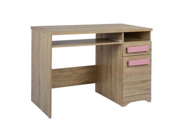 ΓΡΑΦΕΙΟ PLAYROOM SONAMA+ ΡΟΖ ΧΕΡΟΥΛΙ HM11154.02 110X55X76.5