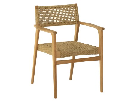 ΠΟΛΥΘΡΟΝΑ NEBO HM9937 ΞΥΛΟ TEAK & ΣΥΝΘ.RATTAN ΣΕ ΦΥΣΙΚΟ ΧΡΩΜΑ 57x63x80,5Υ