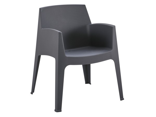 ΠΟΛΥΘΡΟΝΑ ΠΟΛΥΠΡΟΠΥΛΕΝΙΟΥ SLEEK HM6370.10 ΓΚΡΙ 57x56x82,5Υεκ.