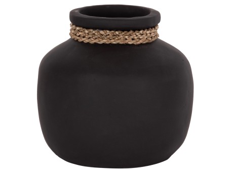 ΕΠΙΤΡΑΠΕΖΙΟ ΔΙΑΚΟΣΜΗΤΙΚΟ ΒΑΖΟ CAMMER HM4687.01S ΤΕΡΑΚΟΤΑ ΣΕ ΜΑΥΡΟ--Φ22x20Υεκ.