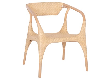 ΠΟΛΥΘΡΟΝΑ GABE ΕΣΩΤ.ΧΩΡΩΝ HM9956.01 ΦΥΣΙΚΟ RATTAN 62x60x79Υεκ.