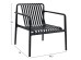 ΠΟΛΥΘΡΟΝΑ LOUNGE ΕΞΩΤ.ΧΩΡΟΥ MALEN HM6626.02 ΜΑΥΡΟ ΠΟΛΥΠΡΟΠΥΛΕΝΙΟ 66x77x76Υεκ