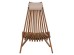ΠΟΛΥΘΡΟΝΑ LOUNGE ΜΕ ΜΑΞΙΛΑΡΑΚΙ ΠΤΥΣΣΟΜΕΝΗ SHIGAN HM6530 ΞΥΛΟ ΑΚΑΚΙΑΣ 88x59x82.5Υεκ