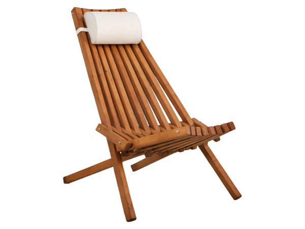 ΠΟΛΥΘΡΟΝΑ LOUNGE ΜΕ ΜΑΞΙΛΑΡΑΚΙ ΠΤΥΣΣΟΜΕΝΗ SHIGAN HM6530 ΞΥΛΟ ΑΚΑΚΙΑΣ 88x59x82.5Υεκ
