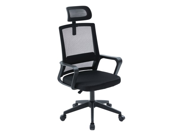 ΚΑΡΕΚΛΑ ΓΡΑΦΕΙΟΥ VELOCITY HM1229.01 ΜΑΥΡO MESH & PP 61x62x123Υεκ ΚΑΡΕΚΛΑ ΓΡΑΦΕΙΟΥ VELOCITY HM1229.01 ΜΑΥΡO MESH & PP 61x62x123Υεκ