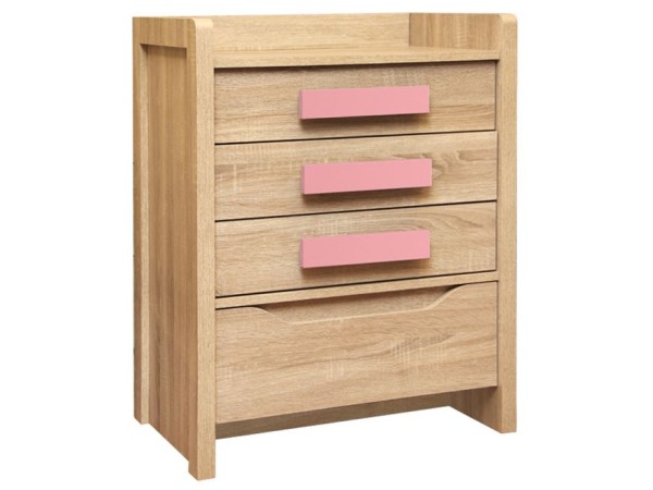 ΣΥΡΤΑΡΙΕΡΑ PLAYROOM SONAMA-ΡΟΖ HM10217.03 63Χ40Χ80εκ.