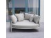 DAYBED 2ΘΕΣΙΟ MAVERICK HM6216.02 ΑΛΟΥΜΙΝΙΟ ΚΡΕΜ-ΜΠΕΖ OLEFIN & STRAPS 164x144x70Υ