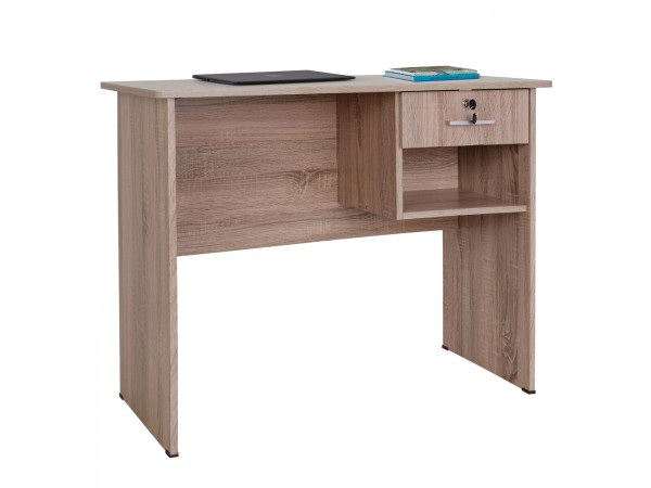 ΓΡΑΦΕΙΟ ΜΕΛΑΜΙΝΗΣ HAYDEN ΜΕ ΣΥΡΤΑΡΙ HM2283.02  SONAMA 90X45X74,5Y