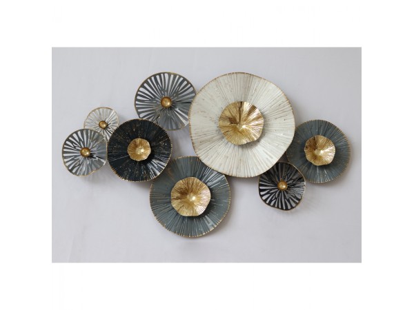 ΜΕΤΑΛΛΙΚΟ ΔΙΑΚΟΣΜΗΤΙΚΟ ΤΟΙΧΟΥ HM7170 ΓΚΡΙ ΕΚΡΟΥ ΧΡΥΣΟ 88x7x51Y εκ. ΜΕΤΑΛΛΙΚΟ ΔΙΑΚΟΣΜΗΤΙΚΟ ΤΟΙΧΟΥ HM7170 ΓΚΡΙ ΕΚΡΟΥ ΧΡΥΣΟ 88x7x51Y εκ.