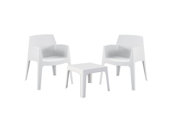 ΣΕΤ LOUNGE ΠΟΛΥΠΡΟΠΥΛΕΝΙΟΥ SLEEK HM21267.01 ΤΡΑΠΕΖΑΚΙ & 2 ΠΟΛΥΘΡΟΝΕΣ-ΛΕΥΚΟ ΣΕΤ LOUNGE ΠΟΛΥΠΡΟΠΥΛΕΝΙΟΥ SLEEK HM21267.01 ΤΡΑΠΕΖΑΚΙ & 2 ΠΟΛΥΘΡΟΝΕΣ-ΛΕΥΚΟ